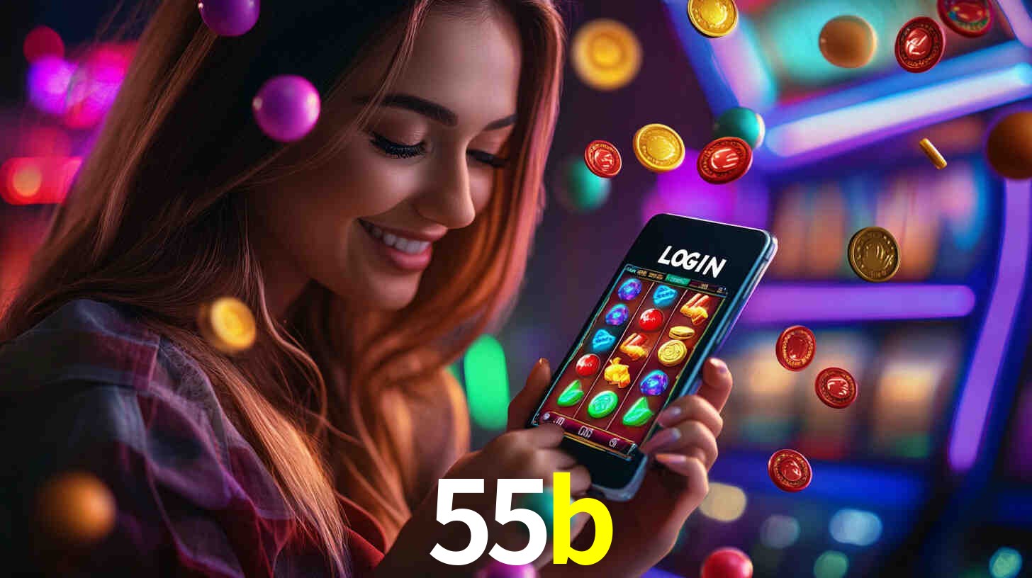 55b: Jogos de Caça-Níqueis-Altas Recompensas, Roleta-Velocidade, Blackjack-Desafios Máximos